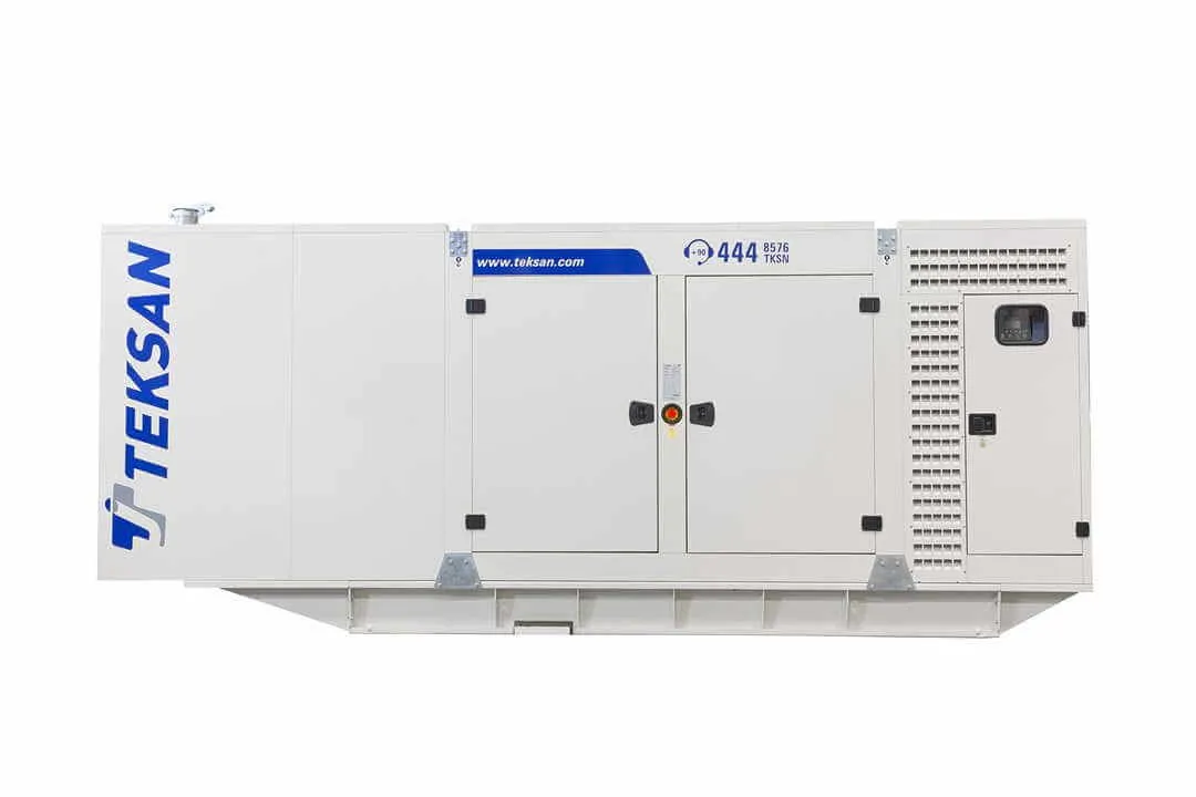 Дизельный генератор Teksan TJ660DW5L в кожухе с АВР