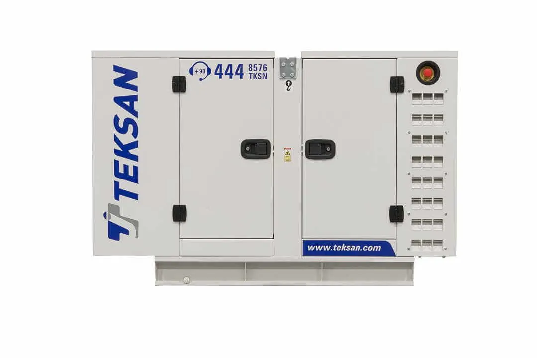 Дизельный генератор Teksan TJ33PE5L в кожухе с АВР
