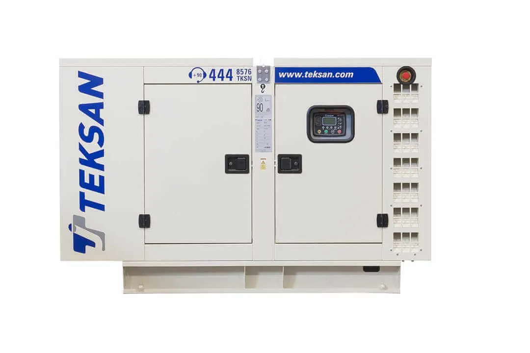 Дизельный генератор Teksan TJ35BD5L в кожухе с АВР