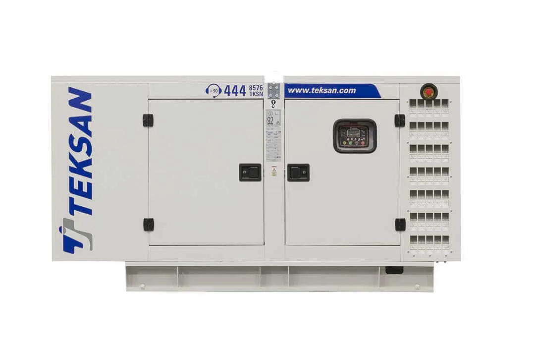 Дизельный генератор Teksan TJ45BD5L в кожухе