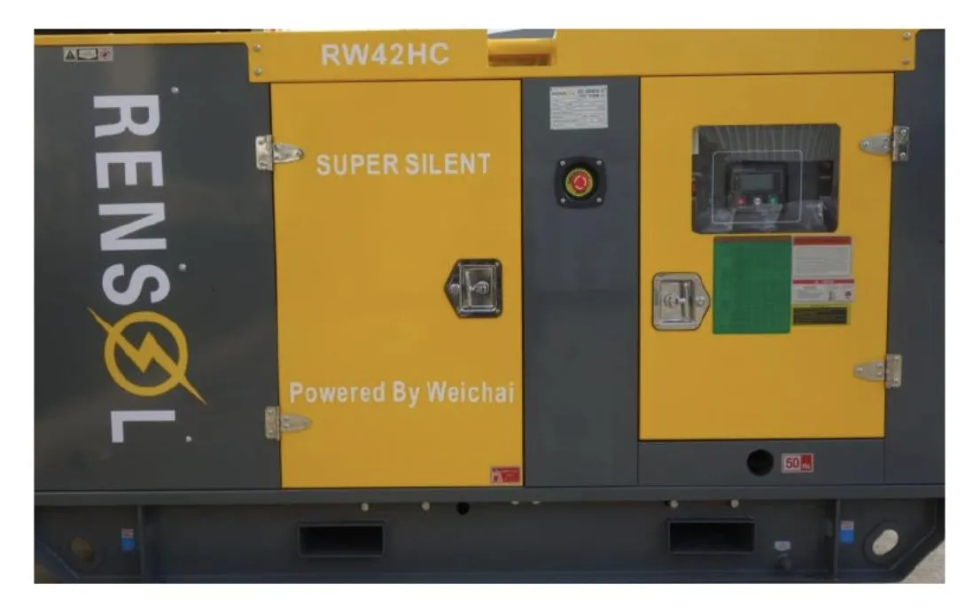 Дизельный генератор Rensol RW25HC в кожухе с АВР