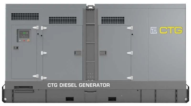 Дизельный генератор CTG 220C в кожухе