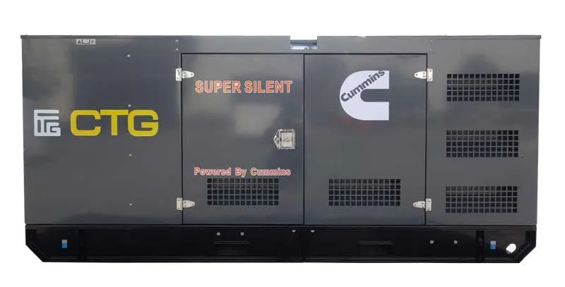 Дизельный генератор CTG 385С в кожухе с АВР