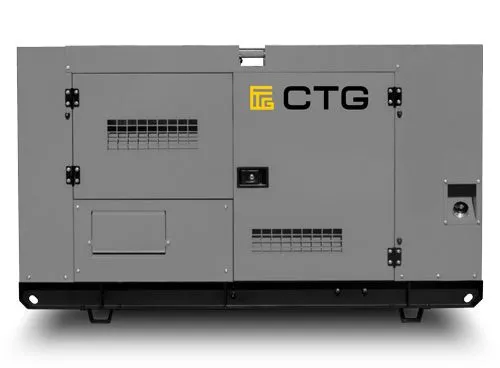 Дизельный генератор CTG 300P в кожухе с АВР