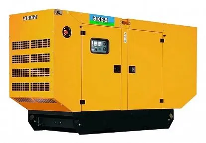 Дизельный генератор Aksa APD 175C в кожухе