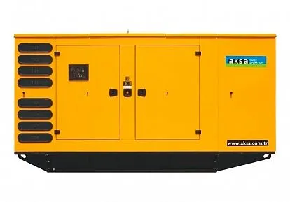 Дизельный генератор Aksa APD 275C в кожухе