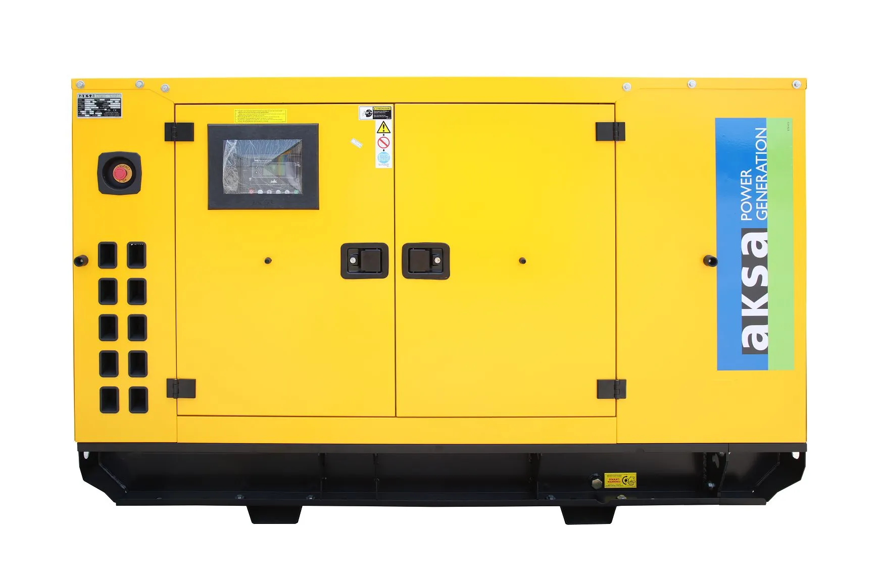 Дизельный генератор Aksa APD 135A в кожухе