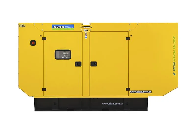 Дизельный генератор Aksa APD 200A в кожухе