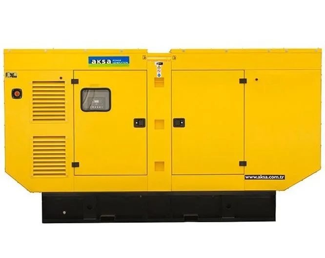 Дизельный генератор Aksa APD 275A в кожухе