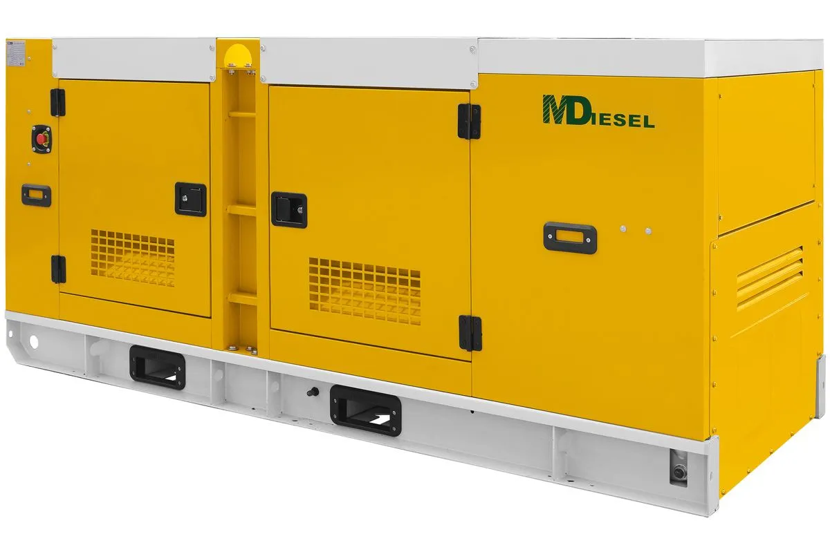 Дизельный генератор MitsuDiesel МД АД-120С-Т400-1РКМ29 в шумозащитном кожухе с АВР