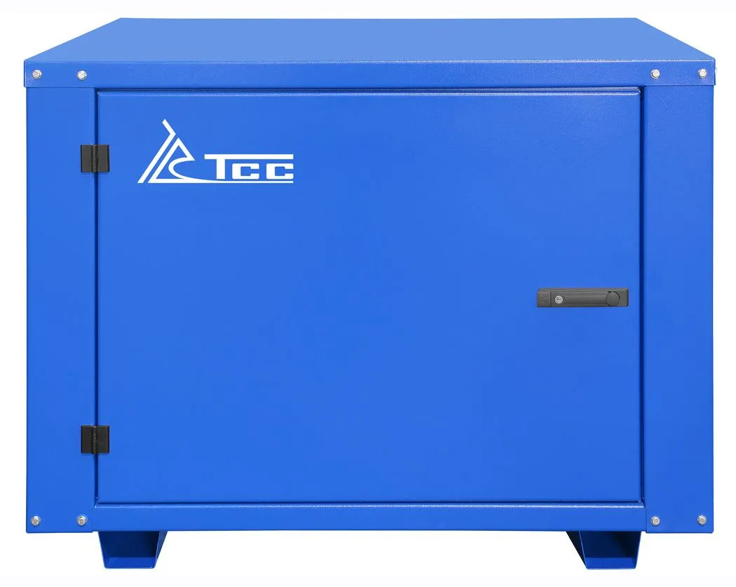 Бензиновый генератор ТСС SGG 7000 EA в кожухе