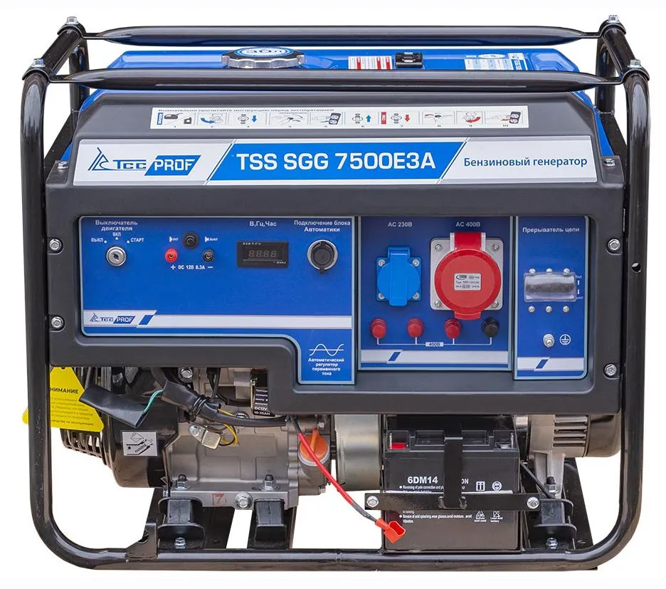Бензиновый генератор ТСС SGG 7500E3A