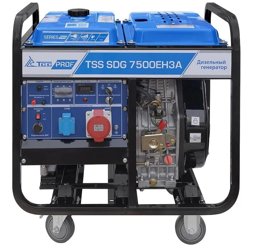 Дизельный генератор ТСС SDG 7500EH3A
