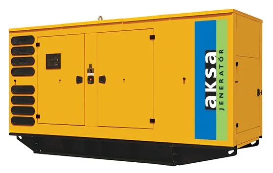 Дизельный генератор Aksa APD350BD в кожухе