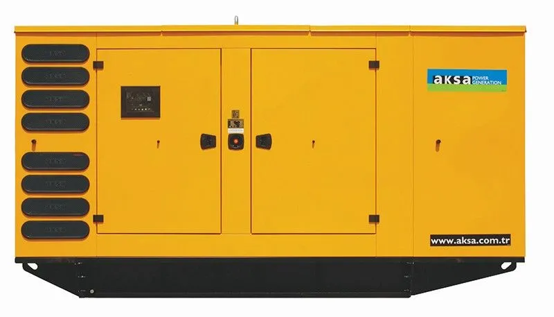 Дизельный генератор Aksa APD825BD в кожухе