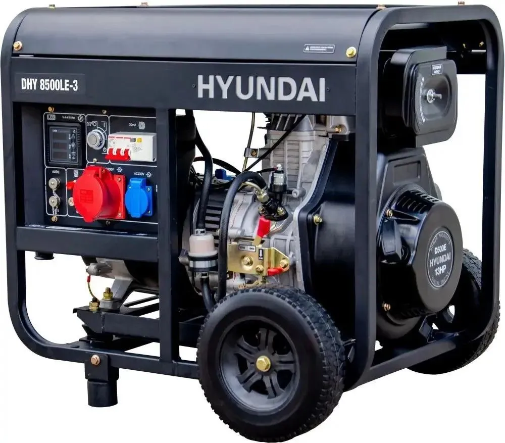 Дизельный генератор Hyundai DHY 8500LE-3 с АВР