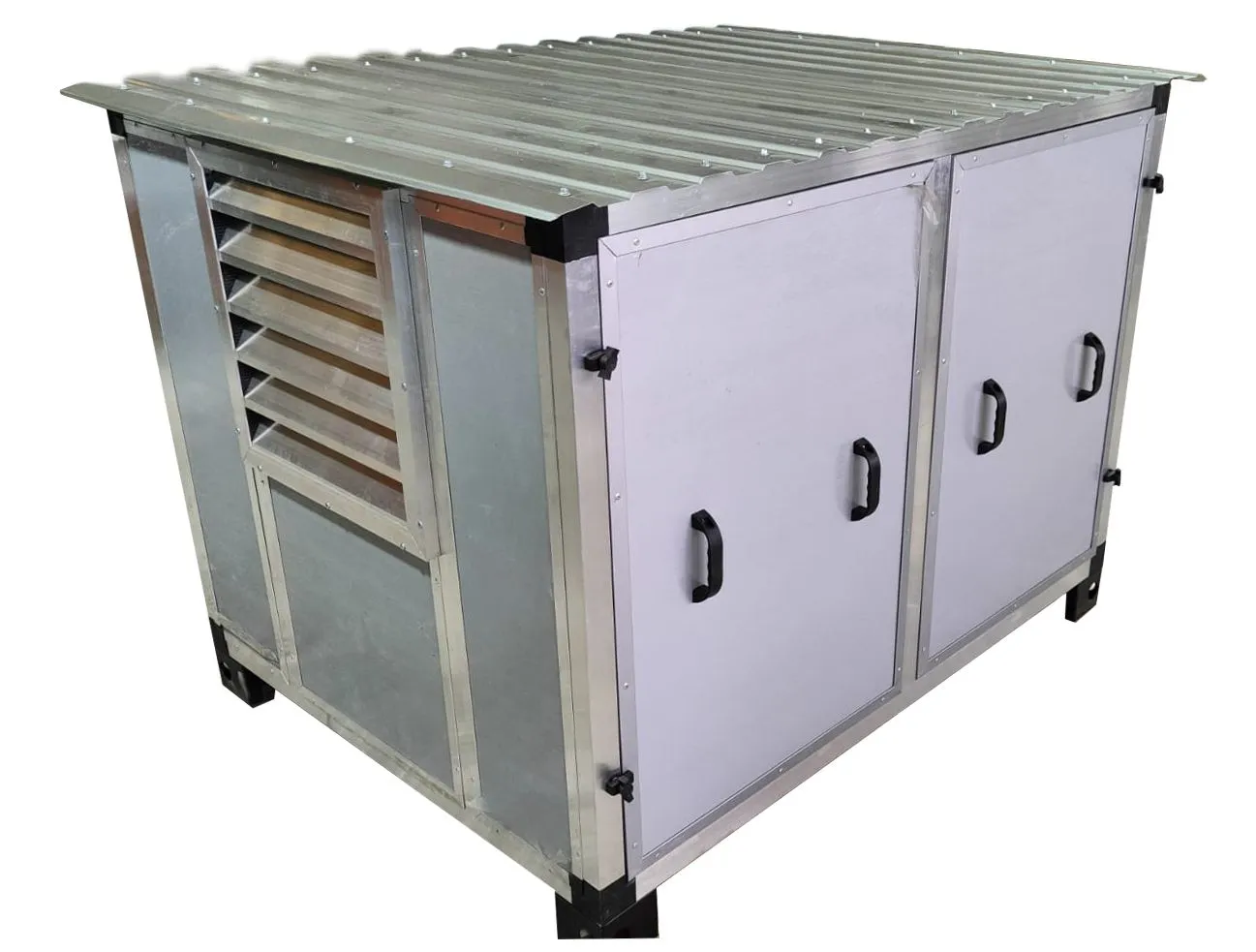 Бензиновый генератор Elemax SHT15000R в контейнере