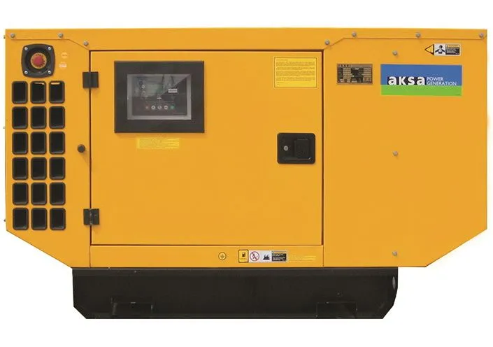 Дизельный генератор Aksa APD22P в кожухе