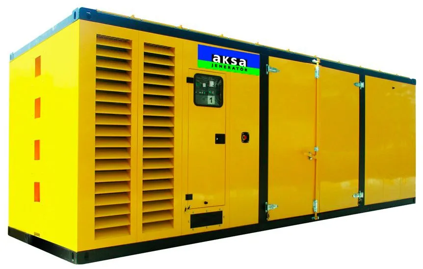 Дизельный генератор Aksa APD 1540M в кожухе с АВР