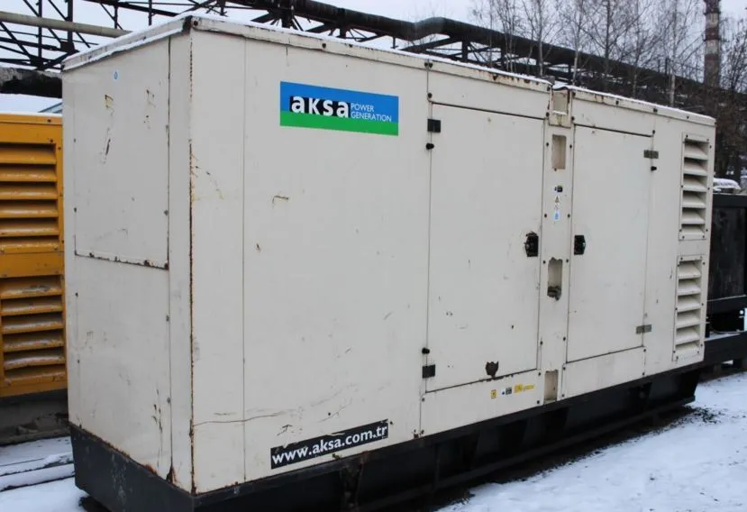БУ дизельный генератор Aksa AC-350