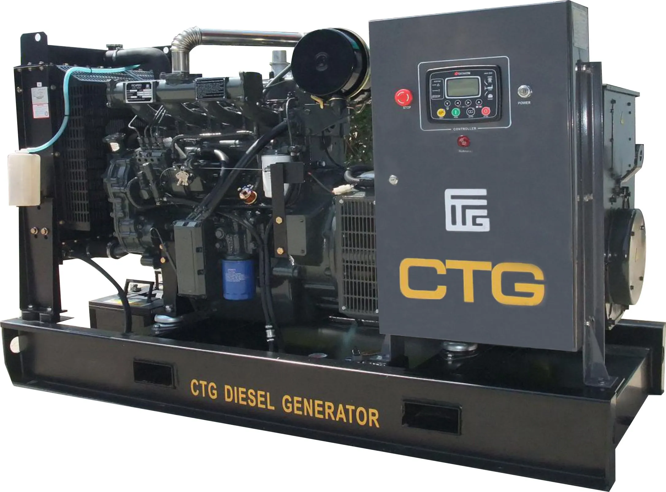 Дизельный генератор CTG AD-345RES с АВР