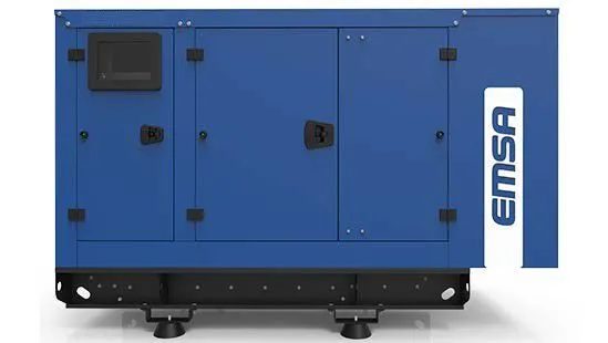 Дизельный генератор EMSA E IV EG 0110 в кожухе