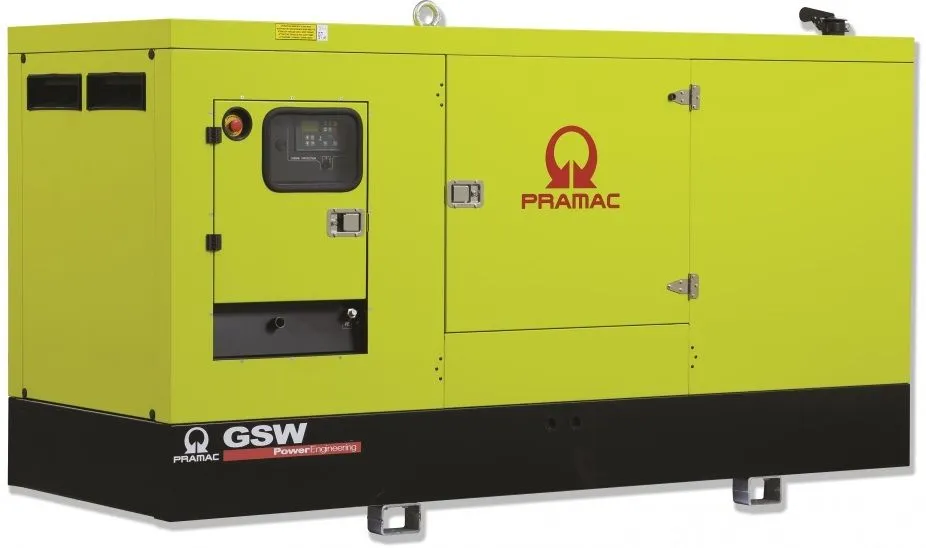 Дизельный генератор Pramac GSW 80 D в кожухе
