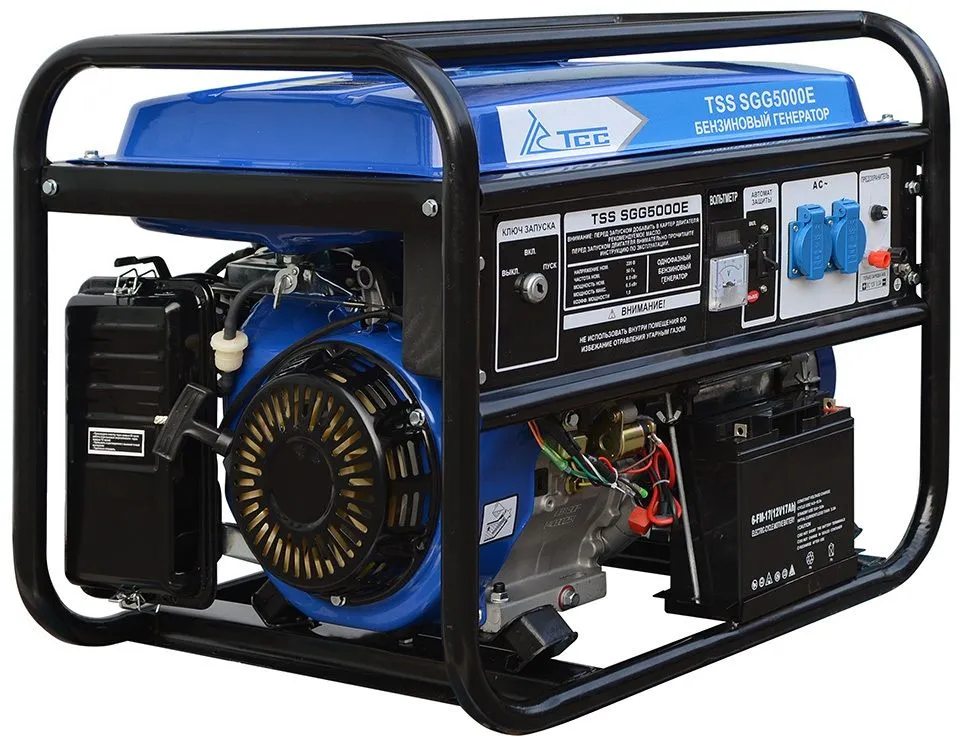 Бензиновый генератор ТСС SGG 5000 E