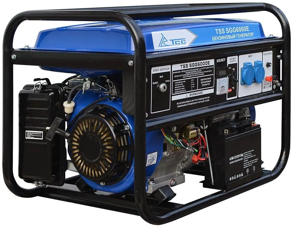 Бензиновый генератор ТСС SGG 6000E с АВР