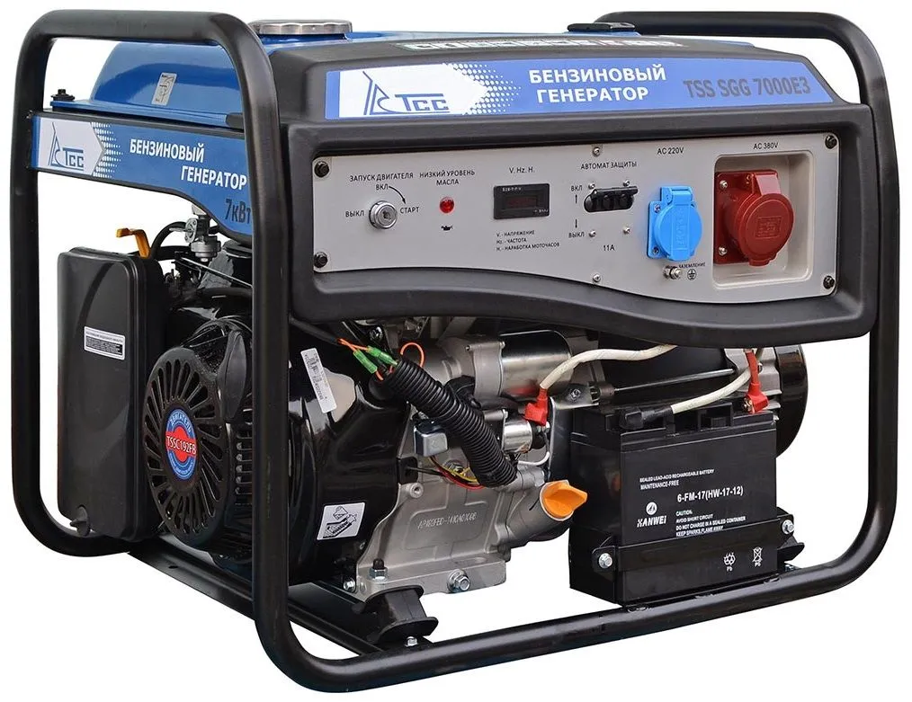 Бензиновый генератор ТСС SGG 7000E3 с АВР