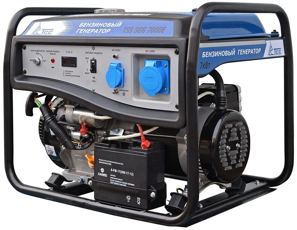 Бензиновый генератор ТСС SGG 7000E с АВР