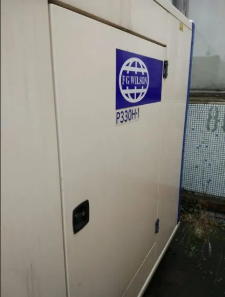 БУ дизельный генератор FG Wilson P330H1 в кожухе